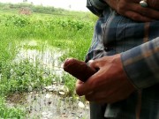 Indian masturbation in outdoor_handjob_cumshotot