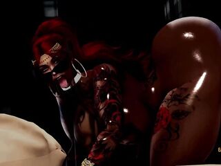 Large Butt Ebony SL Freak