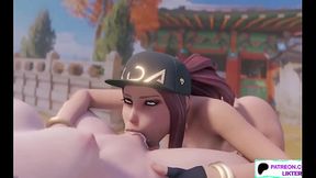 FUTANARI PERFECT BLOWJOIB POV ANIMATION