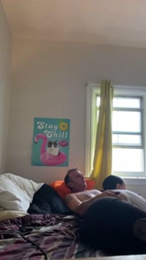 Almost busted busting a nut in stepsis