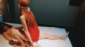 My Busty Stepsister-in-law in Red Sexy Lingerie Squeezes My Sperm in and Cowgirl. Home Made Amateur Personal Photography Kawasak
