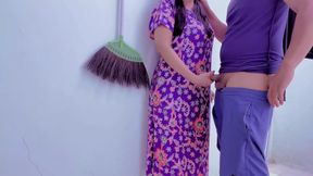 Clothes dryer maid harassed by her naughty employer&#039;s sister
