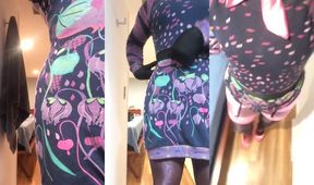 Rose's Petals Ripped by Masked Sissy Trans Cum Gush Destroyed