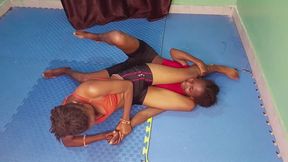 BAICY VS. SANDY COMPETITIVE SUBMSSION WRESTLING
