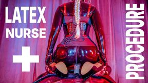 Latex Nurse Drains Your Sperm Stagnation