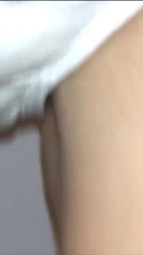 Morning Pee Soaked White Cotton Panty   Clip 1