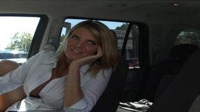 beautiful blonde slutty milf gets picked up at the supermarket by a black guy who bangs her good!