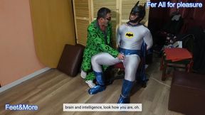 Batman Defeated by The Riddler-mental domination -custom video