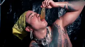 Kinky Yoshi Kawasaki Drinks His Own Pee