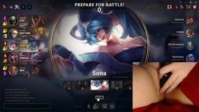 Gamer Girl - How Do I Perform Playing My Main With A Vibrator Distracting Me? League Of Legends #8 Luna