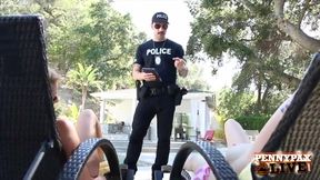 Brooklyn Chase &amp; Penny Pax Worship Bog Cock Hot Policeman