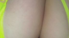 Cute nerdy teen with braces