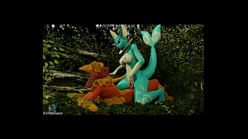 Pokefuckship #14 flareon x vaporeon