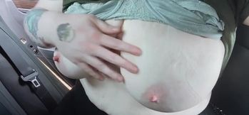 Public Car Tits Play