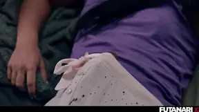 Intense Double Penetration Gangbang Concludes With Massive Facial Orgasmic Delight