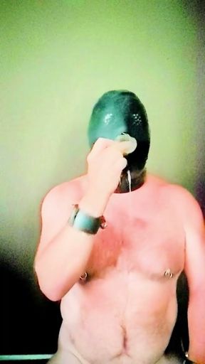 Slave Filo trains his mouth   Clip 2