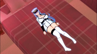 Esdeath at sexy stage  (3D Ecchi) (Akame ga Kiru)