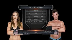 Chad Diamond Vs Alice Frost Home Edition Mixed Wrestling