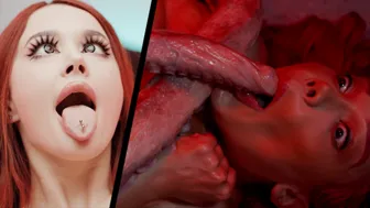 Octavia Red Josephine Jackson ahegao cumflation bukkake creampie