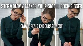 Stepmommy makes your small cock bigger - Small Penis Encouragement - SPE