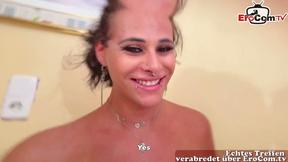 A Horny German Teen Trans Woman Makes a Bold Move to Pick Up a Man