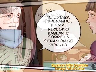 Konohamaru Class Comic Hentai Boruto - Hinata & Sakura Español