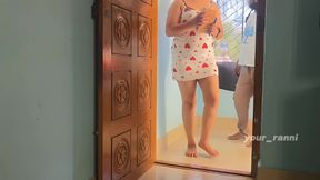 4K Delivery Boy Sex with Desi Aunty at House