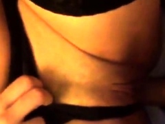 Homemade video of a sexy amateur girl