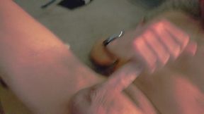 Must watch my big white cock