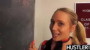 AJ Applegate sucking dick before pounding