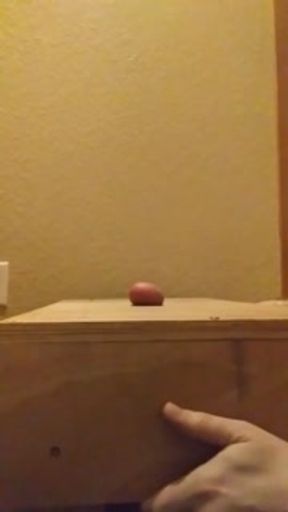 Wife crushes balls with kettle bells