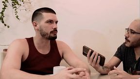 Irritou o entrevistado e saiu arrombado