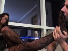 Margarita nylon foot fetish