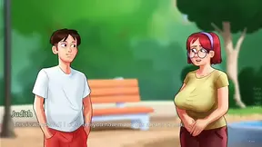 Judith and Anon enjoy each other's company during the summer.