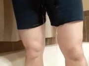 Wetting & Masturbation Compilation