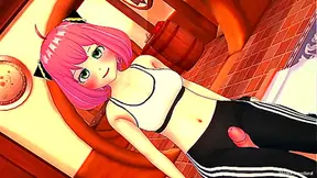 Anya Thirsts for Thick Cock Post-Gym — Hot Hentai Fuck Session