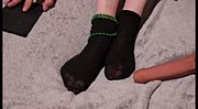 First Time for the feet Lovers uncut Femboy  Twink fetish - Straight Dane