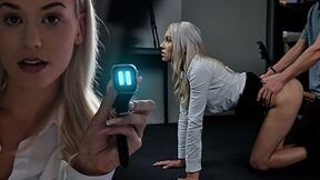 Pretty Blonde Doc Gets Used & Begs For Meat - Freeze Time Stop Sex Creampie
