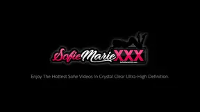 MILF pornstar Sofie Marie gets hammered by big black cock in the kitchen