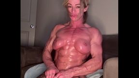 dildo muscle worship