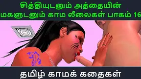 Tamil Anime Goddess Seduces Lover in Steamy Romance Scene
