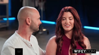 WIFEY Curvy Redheaded Hotwife Kayla Summers Gets Tag-Teamed In Front Of Hubby