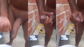 djjump na punheta rapida antes da gravacao na obra