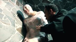 andromeda presa e fudida a forca no plastico filme - classico