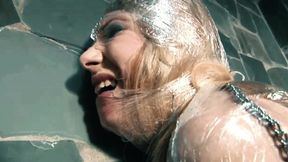 andromeda presa e fudida a forca no plastico filme - classico