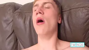 Liam Massages His Tight Ass Before Drilling Himself With Huge Sex Toy! 10 Min