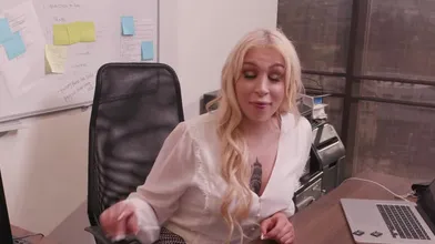 Busty Shemale Angelina Please Interracial Anal Bareback