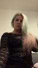 Solo fuck mit glas dildo