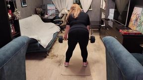 Fucked a Redhead MILF's Mouth Hard in Her Sports Leggings and Stuck It in Her Tight Hole