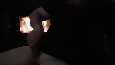 Fat Chub Moans while fucking his COCK with his friends in the other room